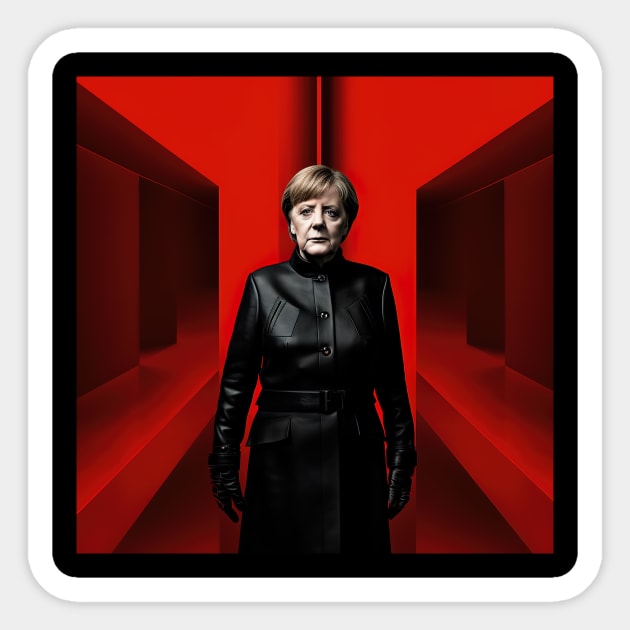 Angela Merkel Sticker by ComicsFactory